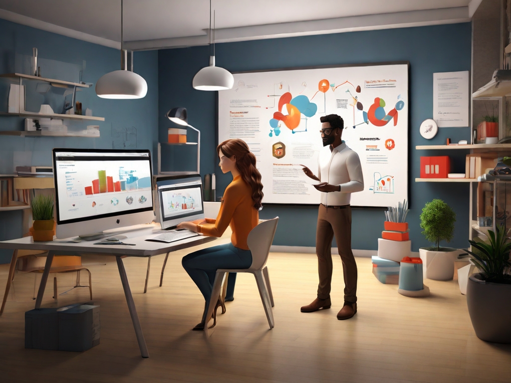 Default Develop a visual representation of a marketing agencys 2