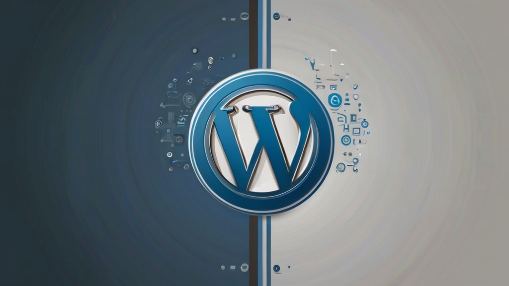 Default Vector illustration showing Wordpress The dominant col 1