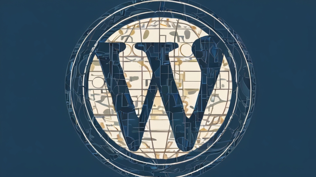 Default Vector illustration showing Wordpress The dominant col 2