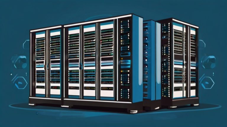 Default Vector illustration showing hosting for a website crea 1